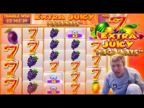 BRAND NEW EXTRA JUICY MEGAWAYS SLOT SUPER SQUIRTS!