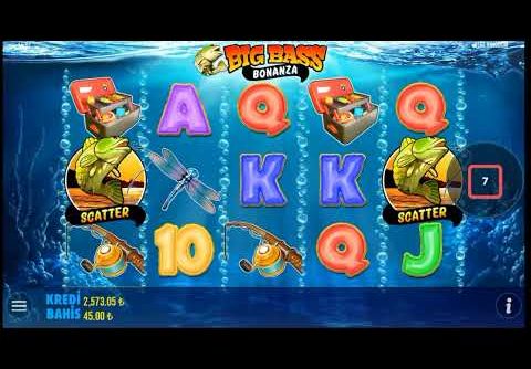 BİG BASS BONANZA 🎅 UFAK KASA NASIL KATLANIR 🎅BİG WİN #bigbassbonanza #casino #slot #bigwin