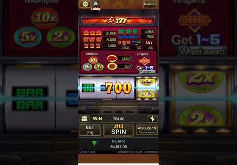 game play the best slot game ever crazy777 28k won
