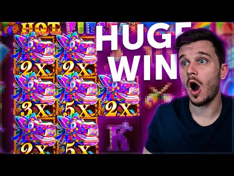 HOT FIESTA PAID ME MY BIGGEST SLOT WIN EVER! (OH MY GOD!)