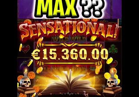 ANOTHER MAX WIN MAYBE⁉️ MAGICIAN SECRET’S SLOT MEGA BIG WINS OMG 🤑 #shorts