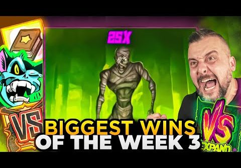 BIGGEST WINS OF THE WEEK 3 || FULL SCREEN INSANE WIN ON UNDEAD FORTUNE!!