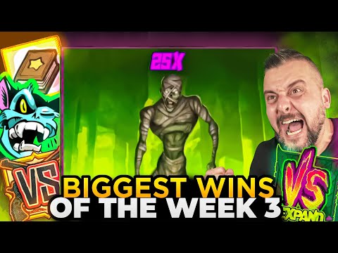 BIGGEST WINS OF THE WEEK 3 || FULL SCREEN INSANE WIN ON UNDEAD FORTUNE!!