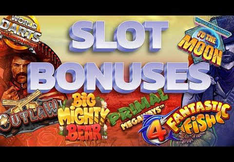 *HIGH STAKES* SLOTS BONUS COMP! MAX STAKE OUTLAW & A £5 BONUS BUT DO THEY GIVE A BIG WIN?🎰🎰