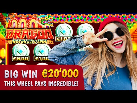 Slots big win 💥 Dragon Hot hold and Spin 🐉 Big Win €20’000