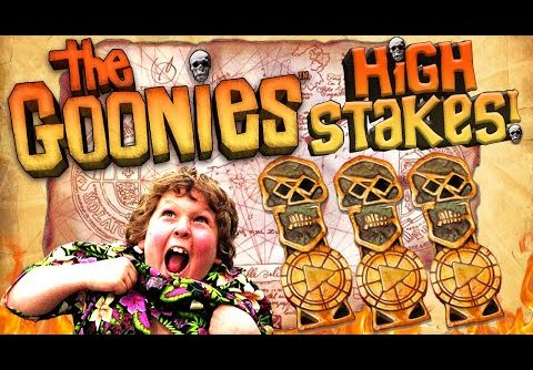 High Stakes Goonies Slot Session!!! Any BIG Wins???