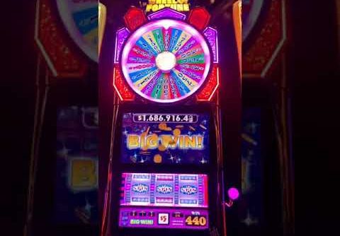 BIG WIN!! Choctaw casino! Wheel Of Fortune Slots!