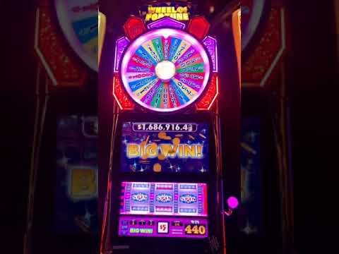 BIG WIN!! Choctaw casino! Wheel Of Fortune Slots!