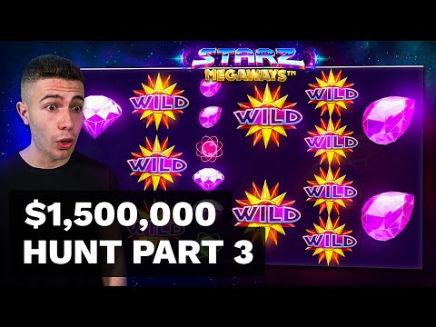 $1500000 BONUS HUNT OPENING – Part 3 🎰 176 Slot Bonuses – Starz Megaways, Stack’Em & Mysterious