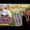 MEGA WIN!!!! WHITE RABBIT MEGAWAYS BIG WIN – Casino Slot from Casinodaddy LIVE STREAM