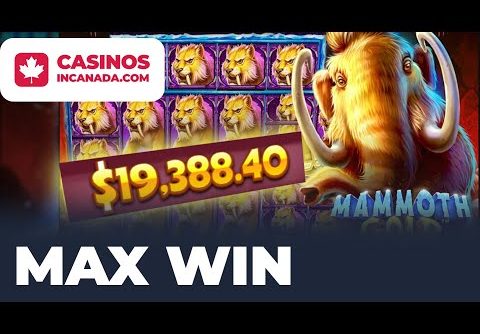 Big Win! Mammoth Gold Megaways Slot Max Win 1615X