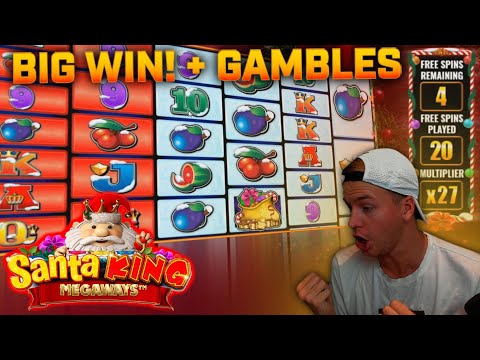 Big Win on Santa King Megaways Slot