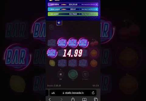 MEGA SLOT WIN! BOVADA