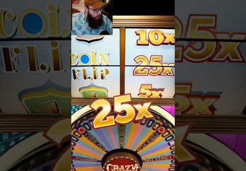 Crazy Time FencerGG Won Coin Flip 25X Top Slot Big Win With His Strategy Moment Jackpot Crazy Time