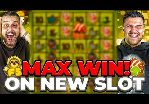 WE GOT A MAX WIN ON A BRAND NEW SLOT – Insane big win on Franks Farm