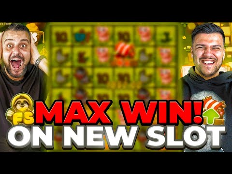 WE GOT A MAX WIN ON A BRAND NEW SLOT – Insane big win on Franks Farm