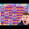 MY BIGGEST EVER $50,000 WIN On SUGAR RUSH!! (RECORD)