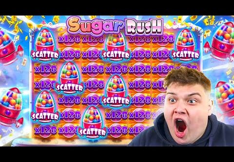 MY BIGGEST EVER $50,000 WIN On SUGAR RUSH!! (RECORD)