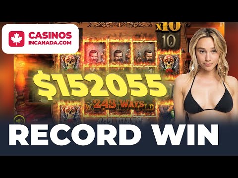 Big Win! El Paso Gunfight xNudge Slot Record WIn 152055$