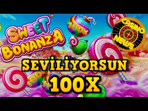 Sweet Bonanza~Yüz Beş Çarpan Big Wini Getirdi!!#sweetbonanza #bonanza #slot #bigwin