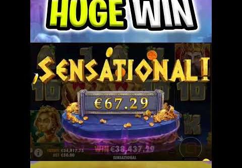 THE HAND OF MIDAS 🤑 SLOT SUPER BIG WIN BACK TO BACK OMG‼️ #shorts