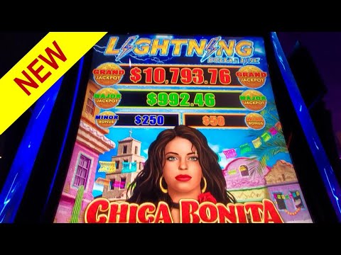 BIG WIN NEW LIGHTNING DOLLAR LINK SLOT Chica Bonita | NEW SLOTS 2022 | Live Slot Play | Vegas 2022