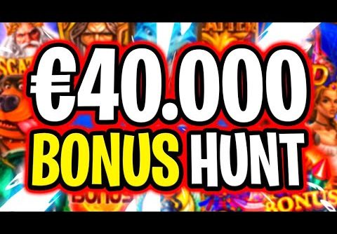 🔴 RANDOM MICHAEL €40.000 BONUS HUNT EPIC SLOTS ON MAX BET 🔥 JOIN ME LIVE FOR BIG  RECORD WINS‼️