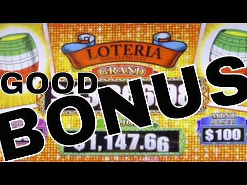 Loteria Slot Big Win Bonus Using Free Play At Cache Creek Casino