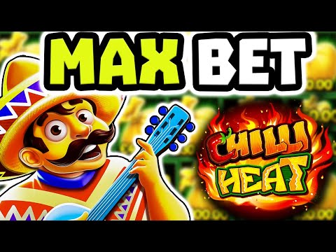 CHILLI HEAT MEGAWAYS 🌶 SLOT MAX BET 🔥 BONUS PAYS HUGE BIG WINS‼️