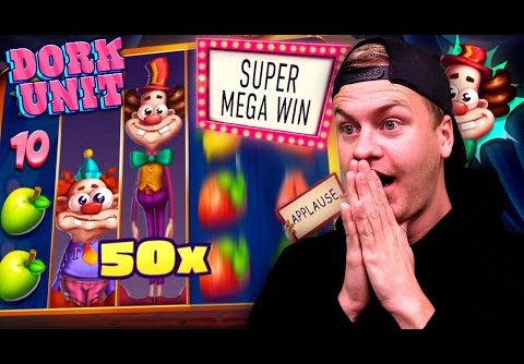 MEGA MULTIPLIER WINS on Dork Unit Slot!