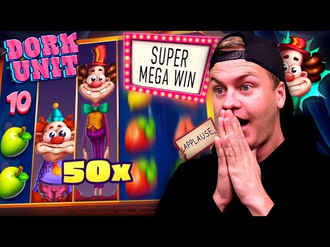 MEGA MULTIPLIER WINS on Dork Unit Slot!