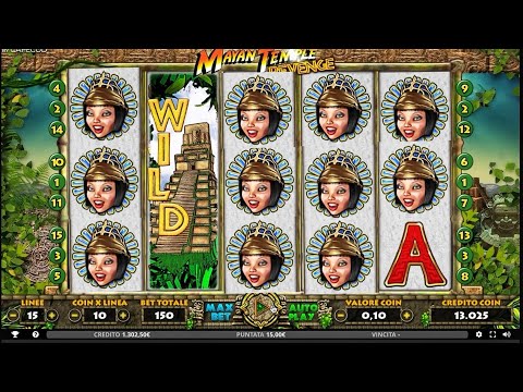 Slot BAR Mayan Temple REVENGE Online bet 15€ – 22.50€ Free Spin RECORD Win Macchinette Italia