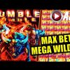 *BIG WIN!* RUMBLE RUMBLE (SWEET ZONE) | MAX BET! Slot Machine Bonus (Ainsworth)