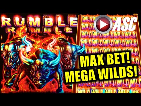 *BIG WIN!* RUMBLE RUMBLE (SWEET ZONE) | MAX BET! Slot Machine Bonus (Ainsworth)