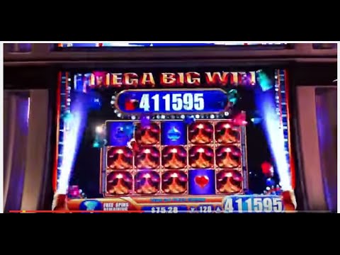 JACKPOT ! Handpay Super Awesome MEGA BIG WIN Nordic Spirit Slot Machine Bonus Free Spins