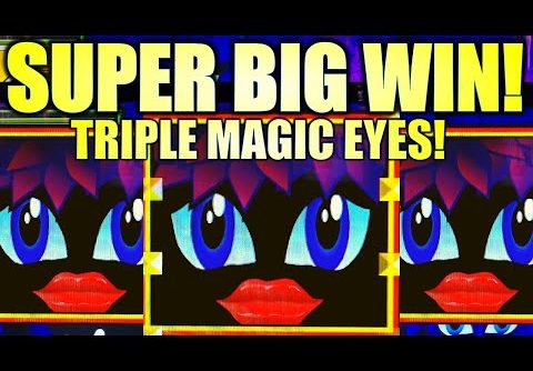 TRIPLE MAGIC EYES!! WHAT A SUPER FINALE!! 🤑 MAGIC EYES Slot Machine (Aristocrat Gaming)