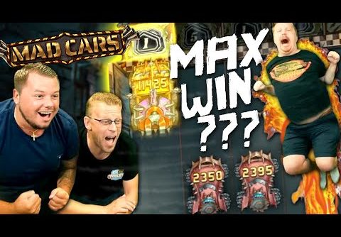 MAX WIN FINALLY ?? Mad Cars Slot PAYING!!