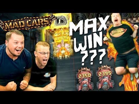 MAX WIN FINALLY ?? Mad Cars Slot PAYING!!