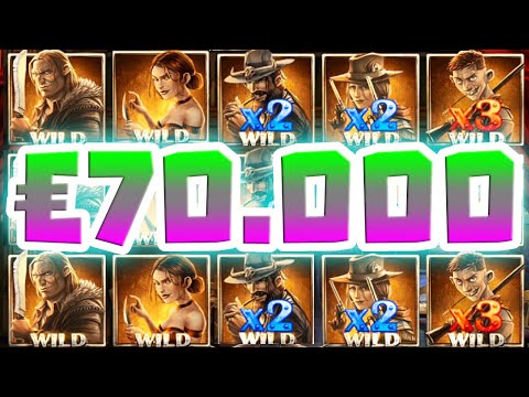 DEAD OR ALIVE 2 😱 RECORD SLOT ULTRA BIG WIN 🍀 MAX BET BONUS  DOUBLE WILD LINE JACKPOT €70.000+‼️🔥