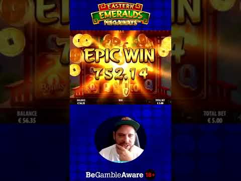 Epic Win £???? Brand New Eastern Emeralds Megaways Slot with Jamie #Shorts