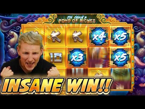 INSANE WIN! JIN CHANS POND OF RICHES BIG WIN – CASINO Slot from CasinoDaddys LIVE STREAM