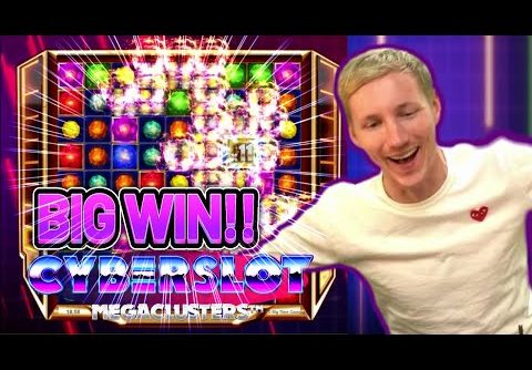 BIG WIN!! CYBERSLOT MEGACLUSTER – €10 BET HIGHROLL ON CASINO SLOT from CasinoDaddys stream