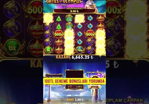 Küçük Kasa Taktiğiyle Max Win | Gates Of Olympus Mega Win #slotonline #slotgame