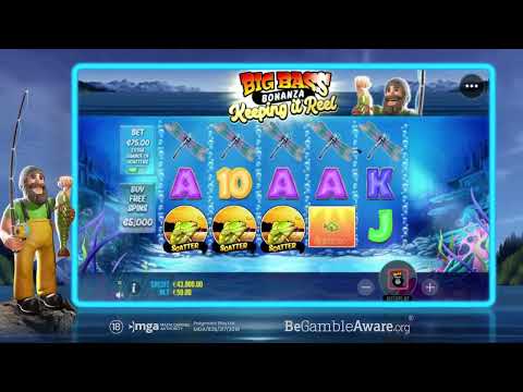 Big Bass Keeping It Reel – EPIC JACKPOT & BIG WIN Slot Machine Bonus Round!