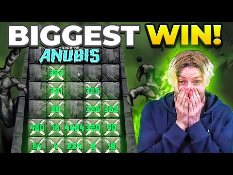OUR RECORD WIN ON HAND OF ANUBIS! – INSANE ONLINE SLOT WIN!