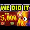 BUFFALO KING MEGAWAYS 🔥 SLOT THE DREAM COMEBACK 😱 €5.000 BONUS BUY OMG‼️ *** MEGA BIG WINS ***