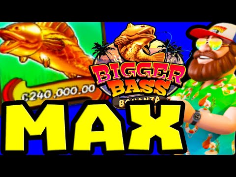 CAN I CATCH THE GOLDEN FISH? 😱  MAX BET BIGGER BASS BONANZA 🐟 SLOT BONUS HUNT MEGA BIG WINS‼️