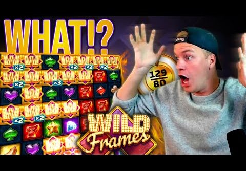 WILDS EVERYWHERE! Super Win on Wild Frames Slot