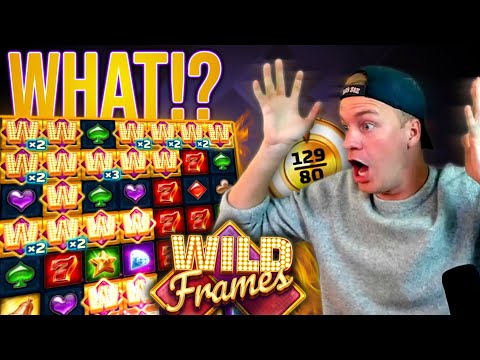 WILDS EVERYWHERE! Super Win on Wild Frames Slot