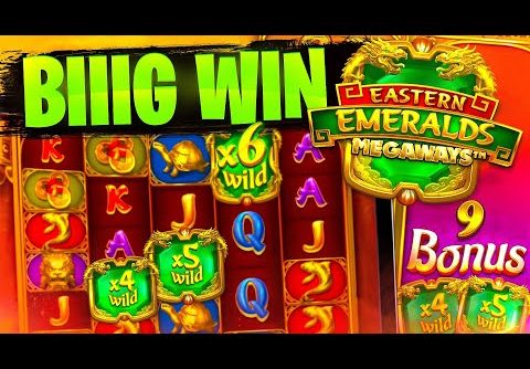 EASTERN EMERALDS MEGAWAYS!! NEW SLOT BIG WIN!!